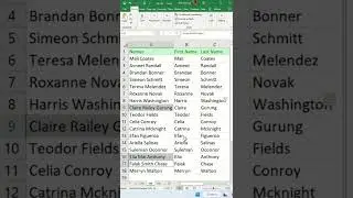 Разделение имени и фамилии &mdash; Советы и рекомендации по работе с Excel