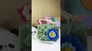 DIY Cute keychain using pipecleaner  #diy #craft #shorts