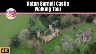 ACTON BURNELL CASTLE  |  The CRIMSON Castle That Helped Shape English LAW