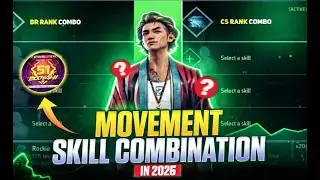 MOVEMENT BR RANK COMBINATION | Best Character Skill For BR Rank | Best Character Skill for BR rank
