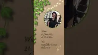 eCard Meine Jugendweihe im Boho Stil