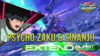 Maxi Boost ON - Psycho Zaku & Sinanju Team Gameplay