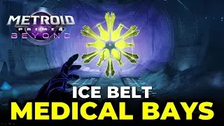 Medical Bays Psychic Lock Puzzle Walkthrough | Ice Belt | Metroid Prime 4: Beyond