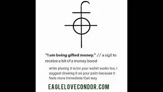 MONEY SIGIL - Share to receive your wealth blessings. Namaste 🙏