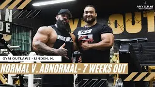 7 Weeks Out | Abnormal Vs Normal - Chest Day | Gym Outlaws, Linden NJ