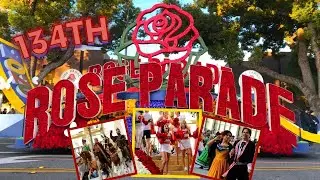 134th Rose Parade 2023 | Tournament of Roses | America's New Year Celebration | Pasadena Los Angeles