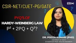 Hardy Weinberg Equilibrium Questions | Most Repeated PYQ | CUET-PG | GATE | DBT