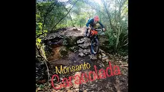 Caracolada trilho de  enduro