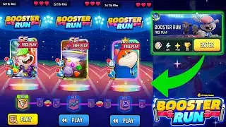 BOOSTER RUN 💪 (7/7) FREE PLAY BOOSTER AND PERKS/ Match Masters 