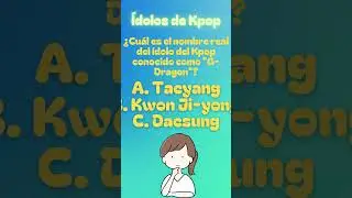 Identifica al Idol del Kpop  #kpopchallenge #kpoptrivia