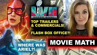 The Flash Box Office? Super Bowl 2023 Top Trailers & Commercials - No The Little Mermaid?!
