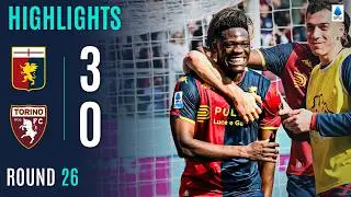 GENOA-TORINO 3-0 | HIGHLIGHTS | Comfortable Win For The Grifone | Serie A 2025/26