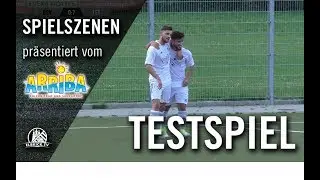 Bramfelder SV - TSV Sasel (Testspiel) | Pr&auml;sentiert vom ARRIBA Erlebnisbad