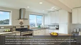 6575 Simson St. Oakland, CA 94605