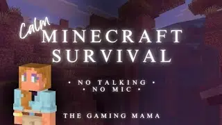 Quiet Survival | A Calm Minecraft Day (No Talking)