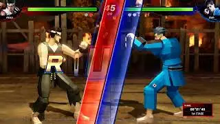 Virtua Fighter 5 R.E.V.O. - Akira vs Goh - 4K