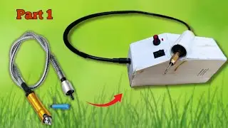 DIY Flexible Shaft Table Drill: Build Your Own Precision Tool | Part 1