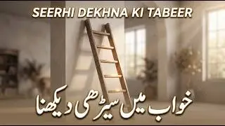Khwab Mein Seerhi Dekhna | Charhna Utarna Girna Tutna Banana Lohe Lakdi Ki | خواب میں سیڑھی دیکھنا
