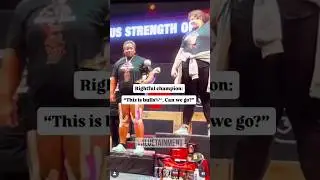 Man Wins World&rsquo;s Strongest Woman in Texas