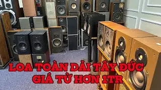 Loa Toàn Dải Tây Đức Giá Hơn 1tr / Cặp | Loa Châu Âu Bãi | Loa Bãi Châu Âu Giá Rẻ | Loa Toàn Dải Đức