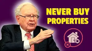 WHY BUFFETT HATES REAL ESTATE INVESTING!!