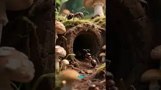 Ant Colonies Teamwork, Labor & Adaptation Explained. #facts #amazing #animals #teamwork #nature