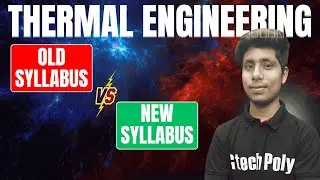 Mechanical Engineering 3rd Sem | New Syllabus Vs Old Syllabus | Thermal Engineering | BTEUP 2025-26