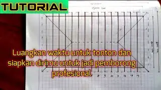Cara menghitung kebutuhan material untuk rangka baja ringan limas