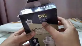 Unboxing Tommee Tippee Milk Powder Dispenser