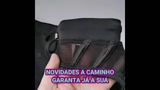 Sunga Preta com detalhes em transpar&ecirc;ncia LINDA PE&Ccedil;A!