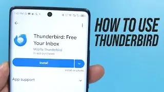 How to Use the Thunderbird Email App