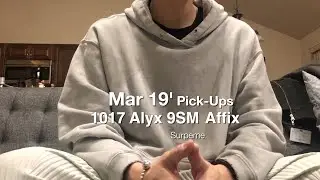 Mar'19 Pick-Ups Alyx Affix Undercover Supreme