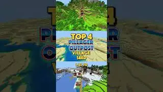 🔥 Best Pillage Village Seed For Minecraft 1.21 Bedrock And PE | Seed Minecraft 1.21.70
