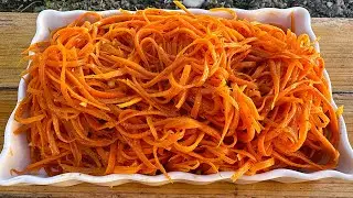 Как приготовить сочную и ароматную морковь по-корейски