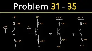 BJT Problems | Problem 6.31 - 6.35