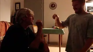 French Dad invents the Bill Challenge but only he can do it