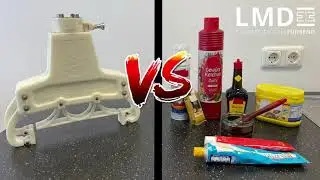 Chemisch Gl&auml;tten vs. Schmutz