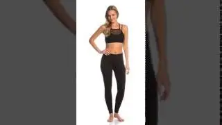 Zobha Racerback Double-Layer Bralette | SwimOutlet.com