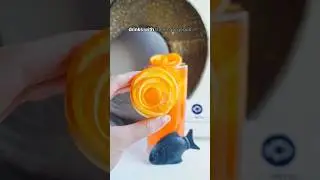 Viral orange rose ice cubes ~ iron enriched! 🍊🧊 #shorts #icecube #aesthetic #iron #foodie