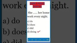 Mixed Tense Quiz #tenses #shorts #englishgrammar #quiz
