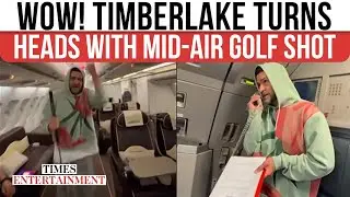 Justin Timberlake Shows-Off Mad Golf Skills On Airplane; Pays Tribute To Tiger Woods After Injury