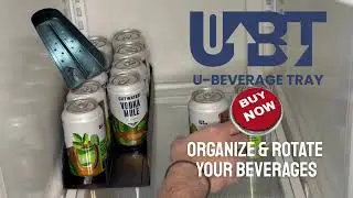Organize & Rotate Your Beverages with U-Beverage Tray