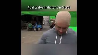 Paul Walker Imitates Vin Diesel