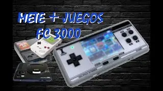 🛠️🎮 FC 3000 Como A&ntilde;adir m&aacute;s juegos TUTORIAL CPS1, MEGADRIVE, GAMEBOY ... 🛠️🎮