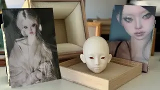 Ink head by Igloo. BJD unboxing #bjd #balljointeddolls #bjdunboxing 