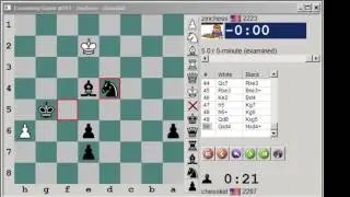 Some 5-minute chess on the Internet Chess Club