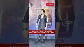 Emraan Hashmi Turns Heads At 'Haq' Trailer Launch In Stylish Black Outfit | Screen | #shorts
