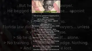 He Begged for a Lawyer &mdash; They Said No | True Courtroom Story #Shorts #courtroomtension