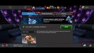 I'm back!! Huge crystal opening. 280k shards of 6 star crystals and 4 nexus 6 star crystals!