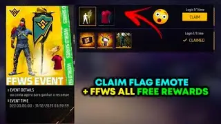 CLAIM FFWS FLAG EMOTE RARE REWARDS🔥 -para SAMSUNG,A3,A5,A6,A7,J2,J5,J7,S5,S6,S7,S9,A10,A20,A30,A50